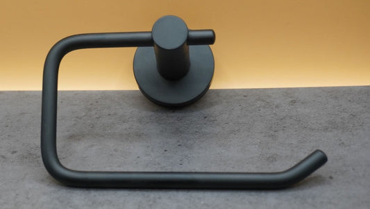 Matte Black Toilet Paper Holder