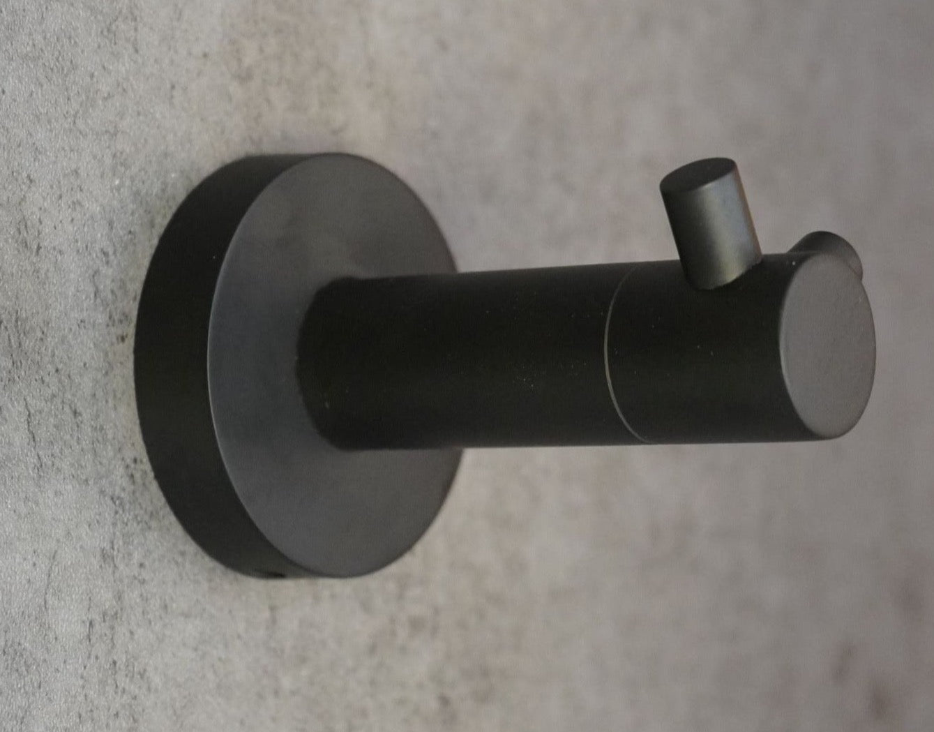 Matte Black Double Robe Hook