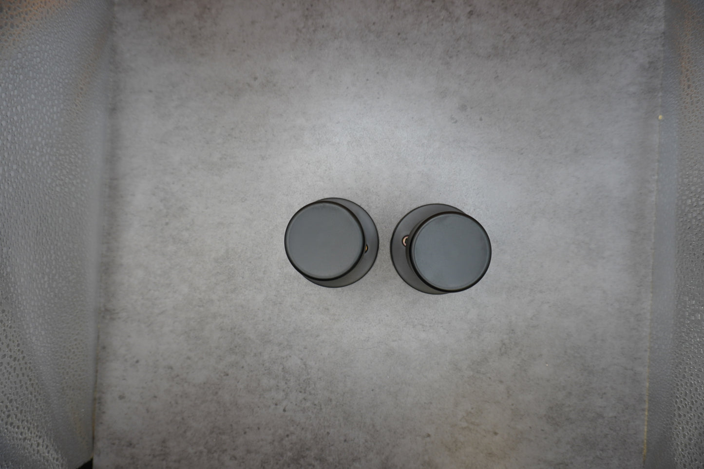 Matte Black Passage Knob Set