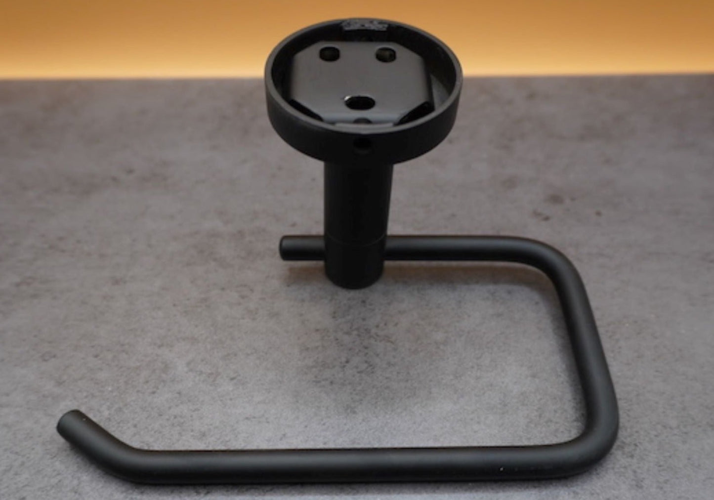 Matte Black Toilet Paper Holder