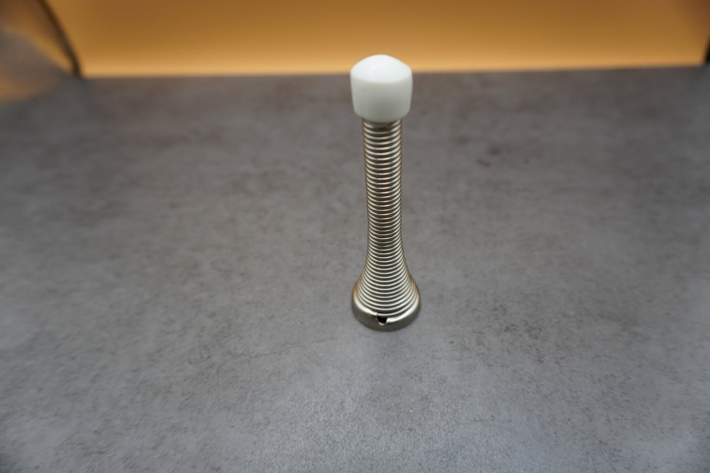 Satin Nickel Spring Door Stop