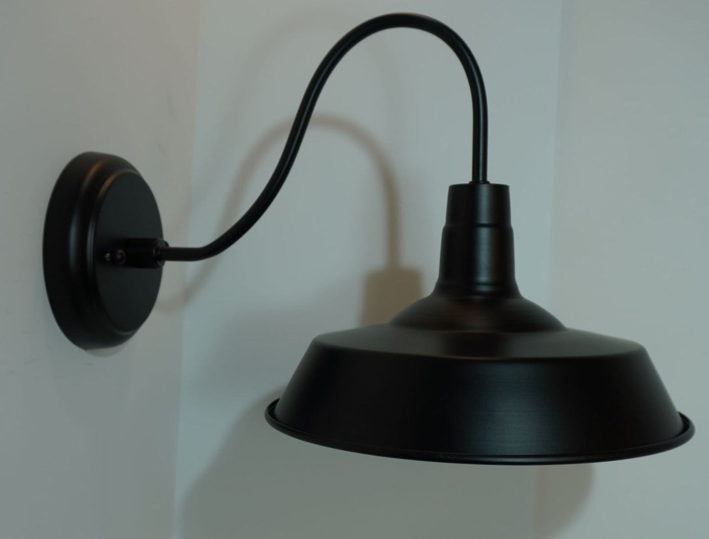 1-Light Outdoor Wall Light, Black