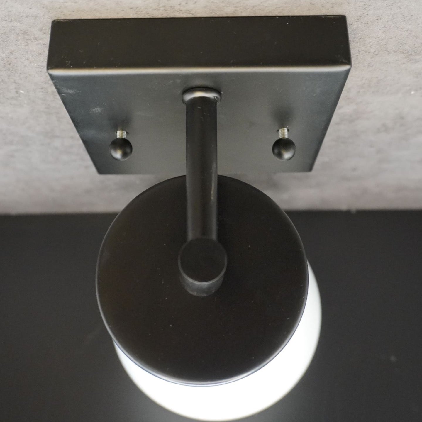 1-Light Outdoor Wall Light, Matte Black